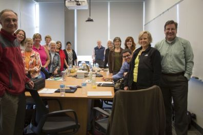 The college leadership team met at the WSU-Vancouver campus for it's semi-annual retreat on May 15, 2014.